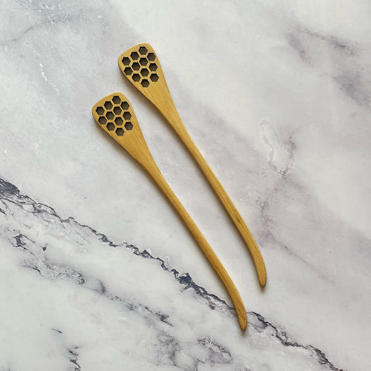 Bamboo Honey Dipper Spoon