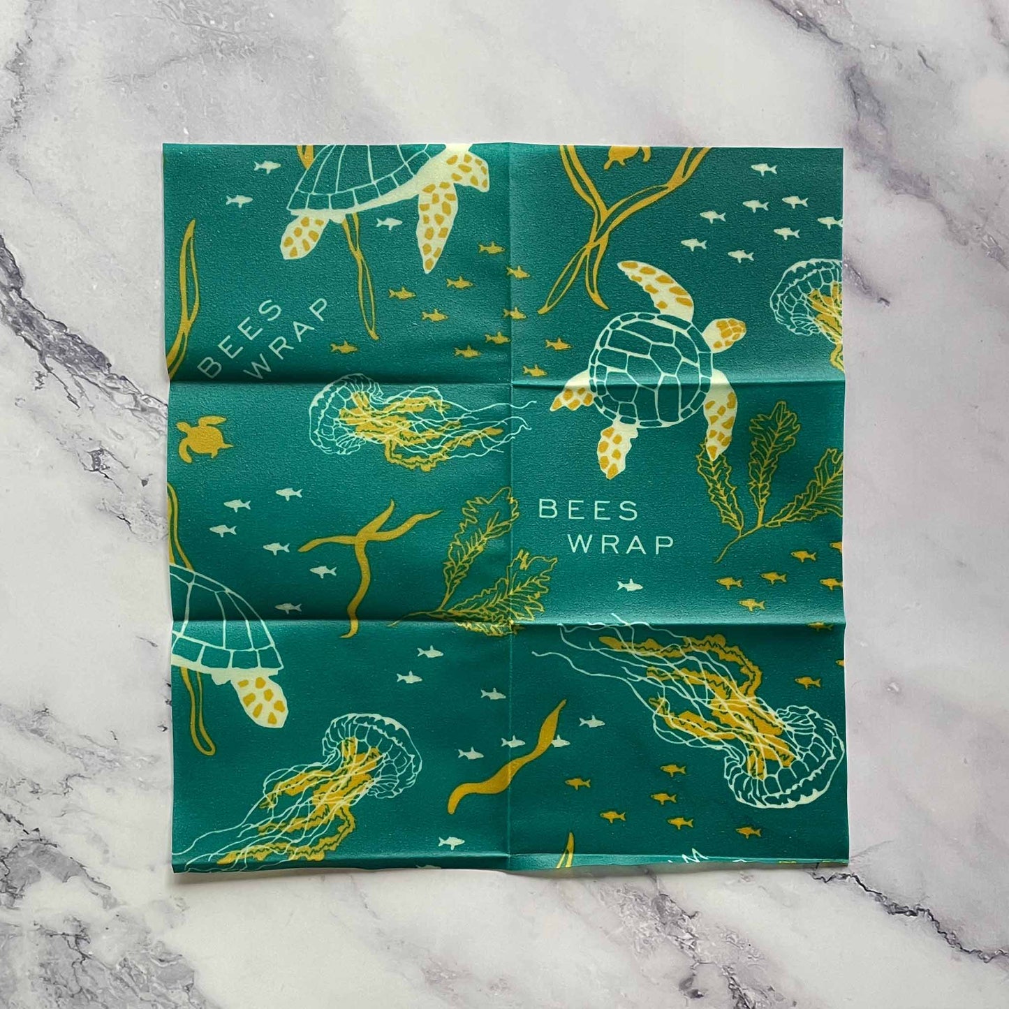 BeesWax Food Wrap Medium with turtles