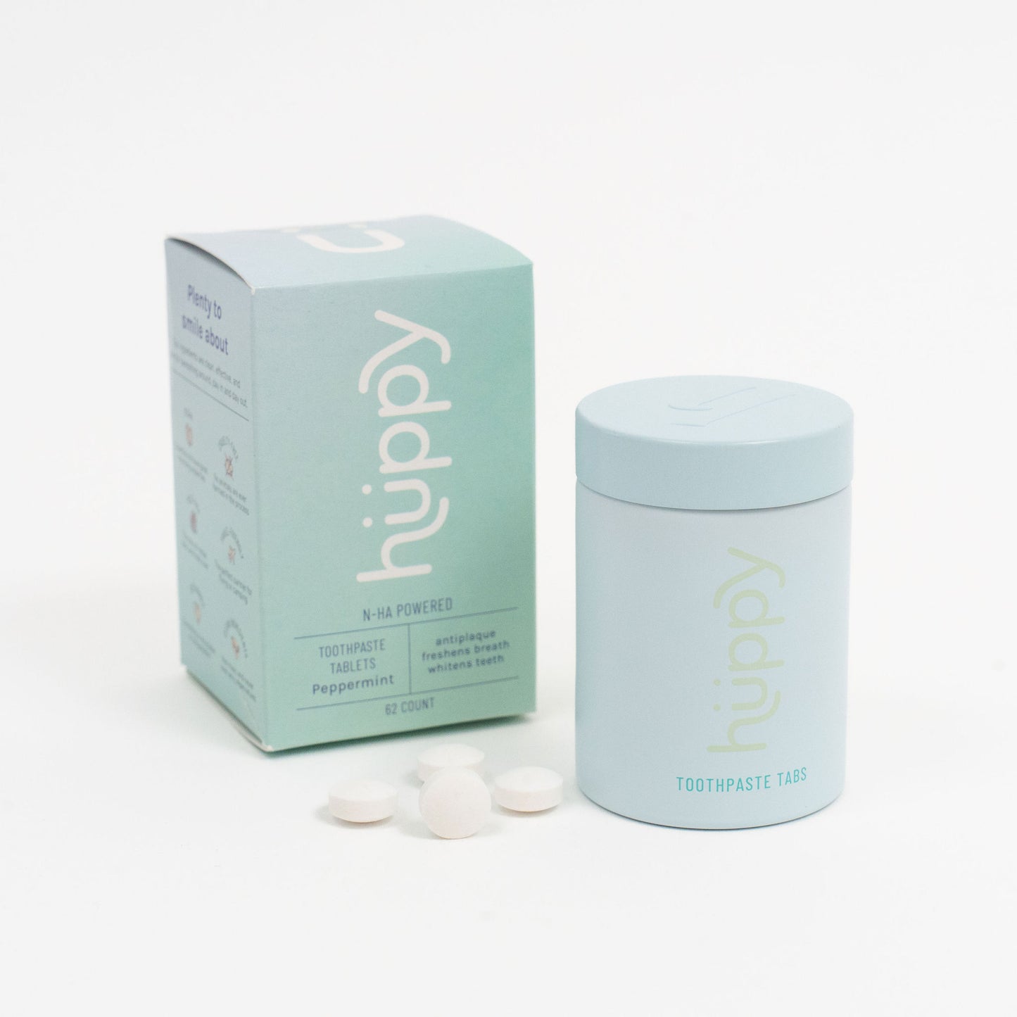Huppy Toothpaste Tablets Peppermint