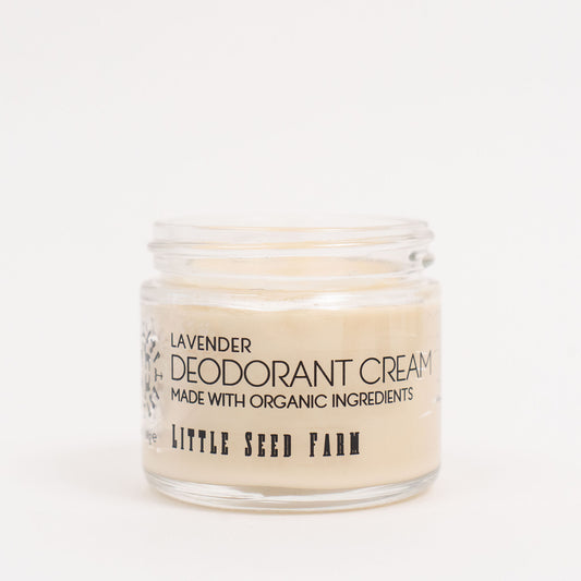 Little Seed Farm Organic Deodorant Cream, Skin-Friendly, Aluminum-Free