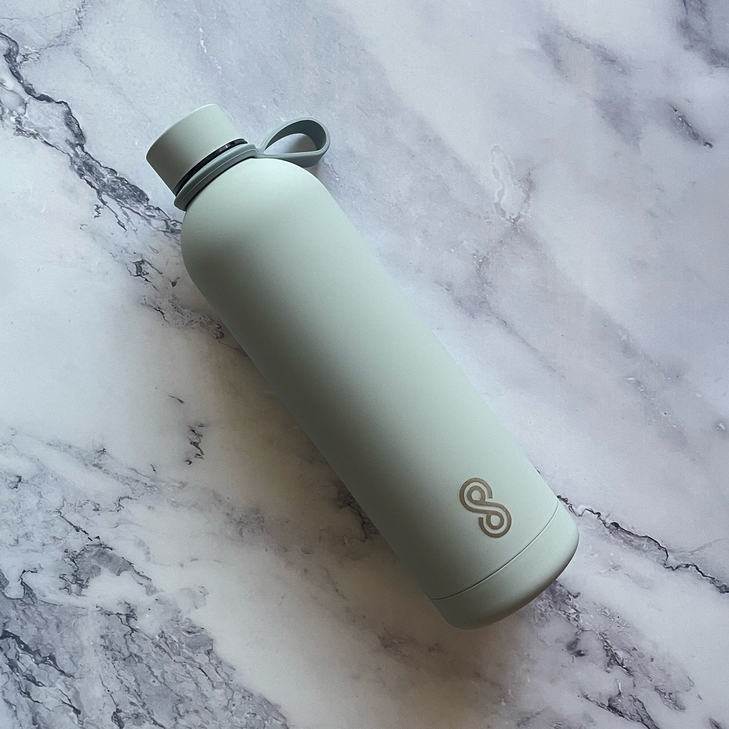 Minimalist Stainless Steel Water Bottle - Eco Friendly, Reusable Sports Bottle