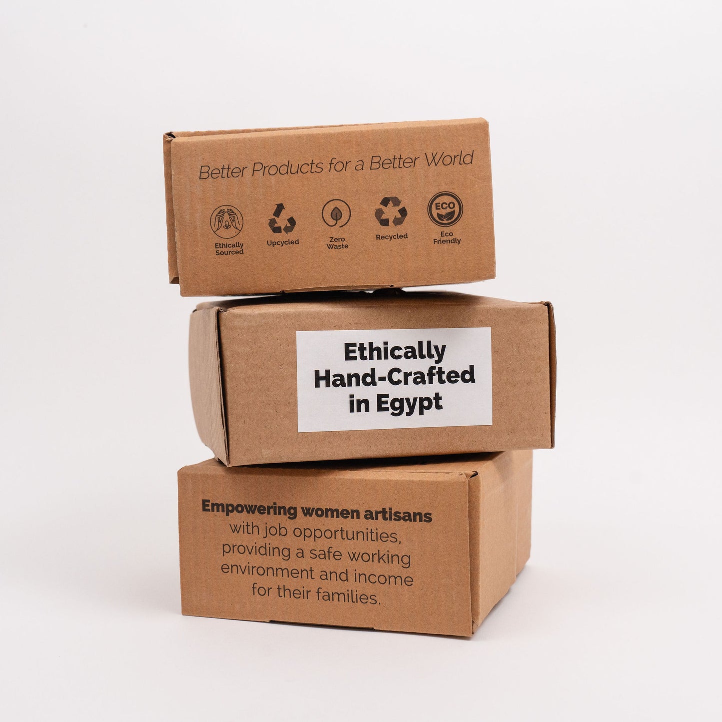 Upcycled drinking glasses