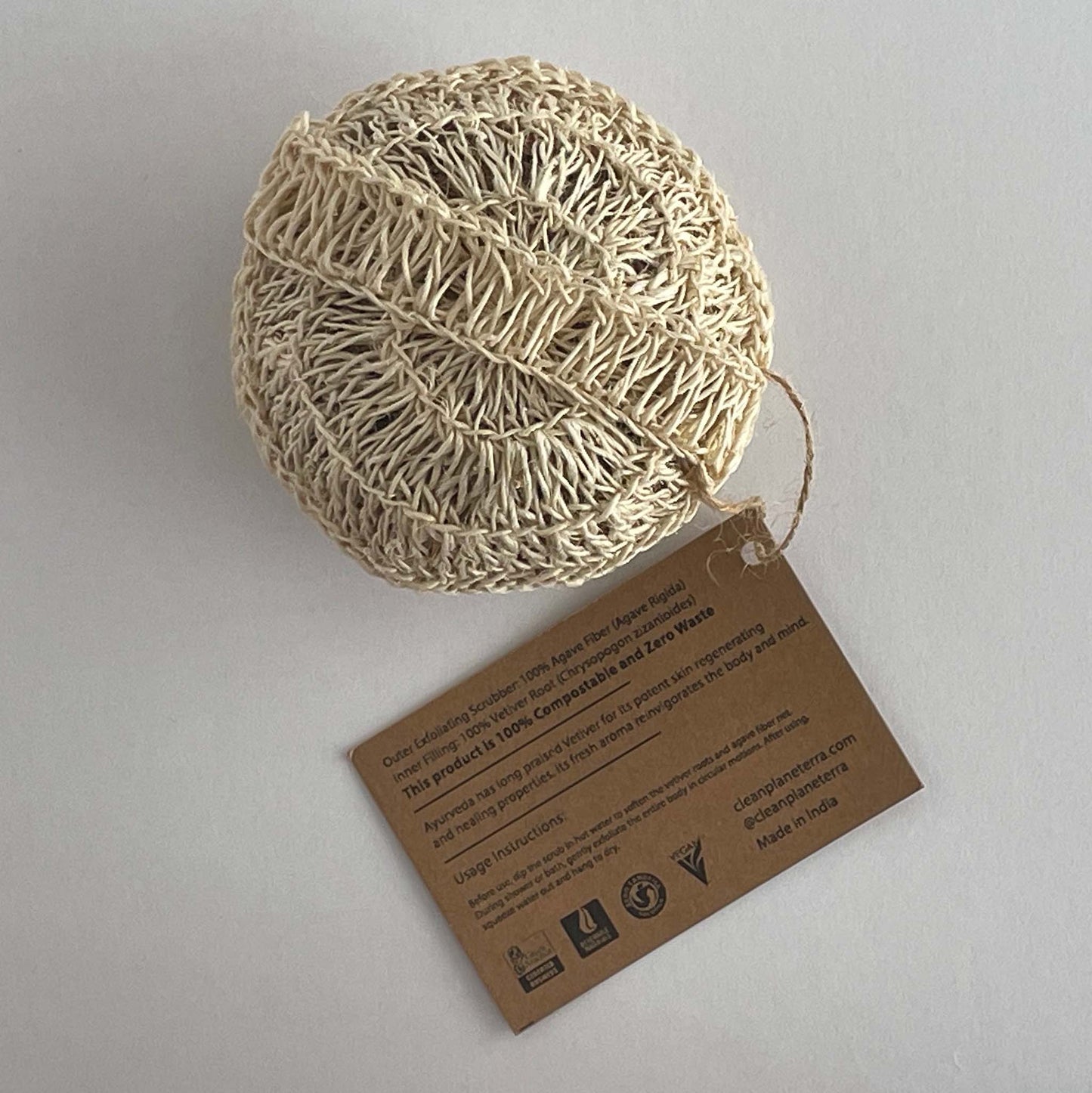 Vetiver and Agave Bath Scrub