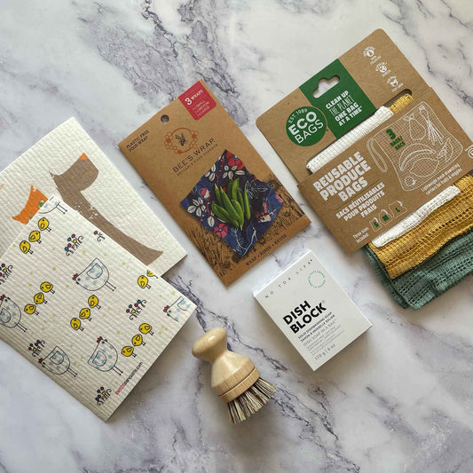 Kitchen Starter Kit - Plastic-Free, Reusable, Zero Waste