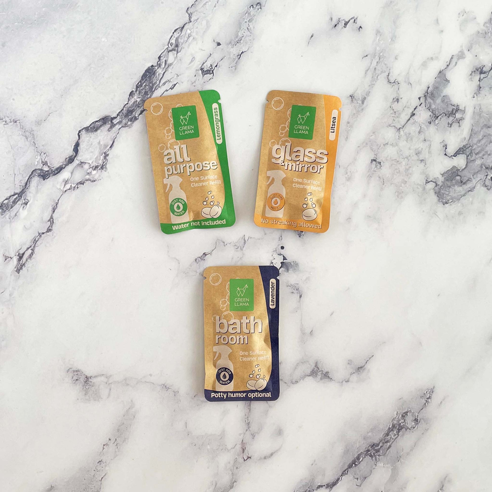 Trio of Cleaner Tablets