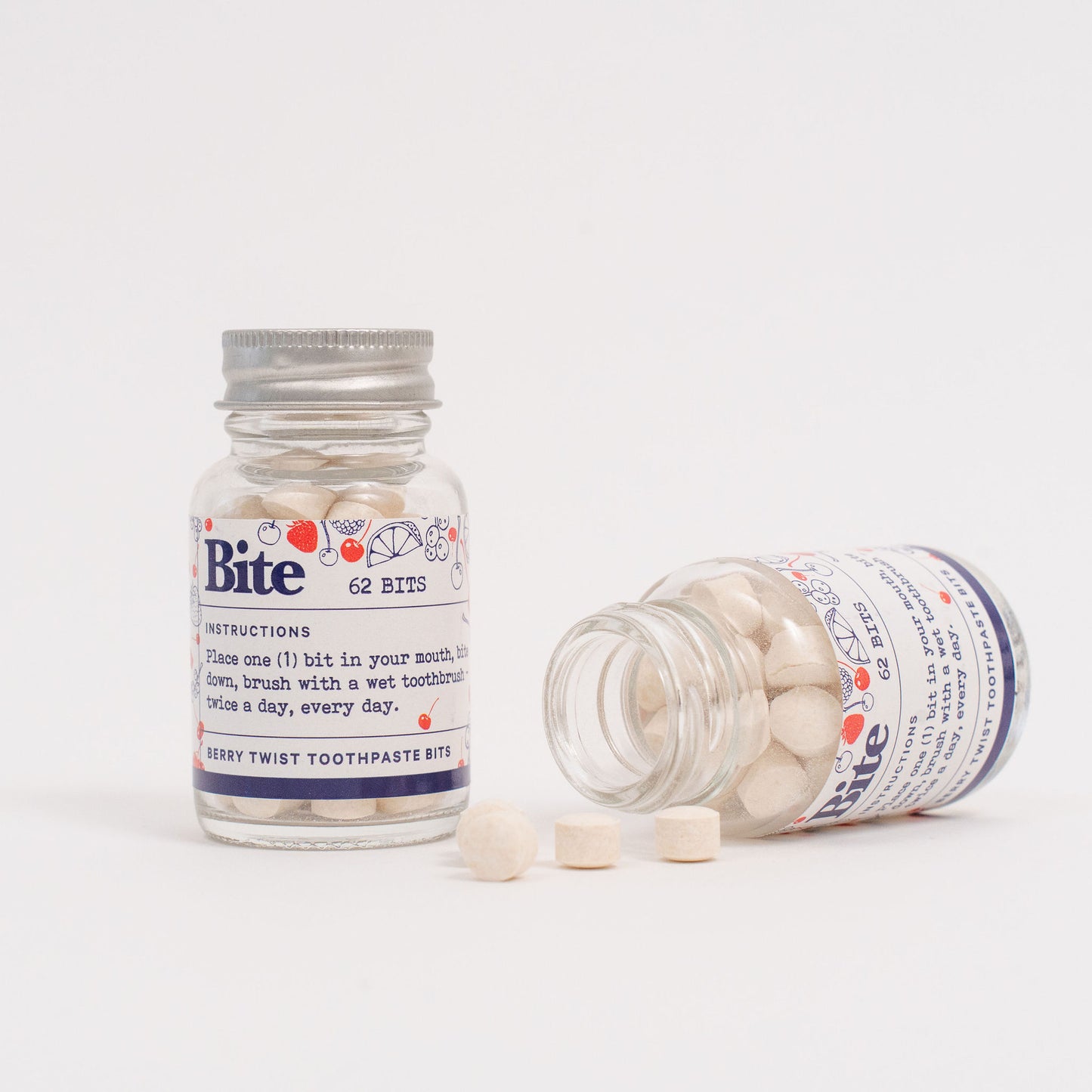 Bite toothpaste tablets berry twist