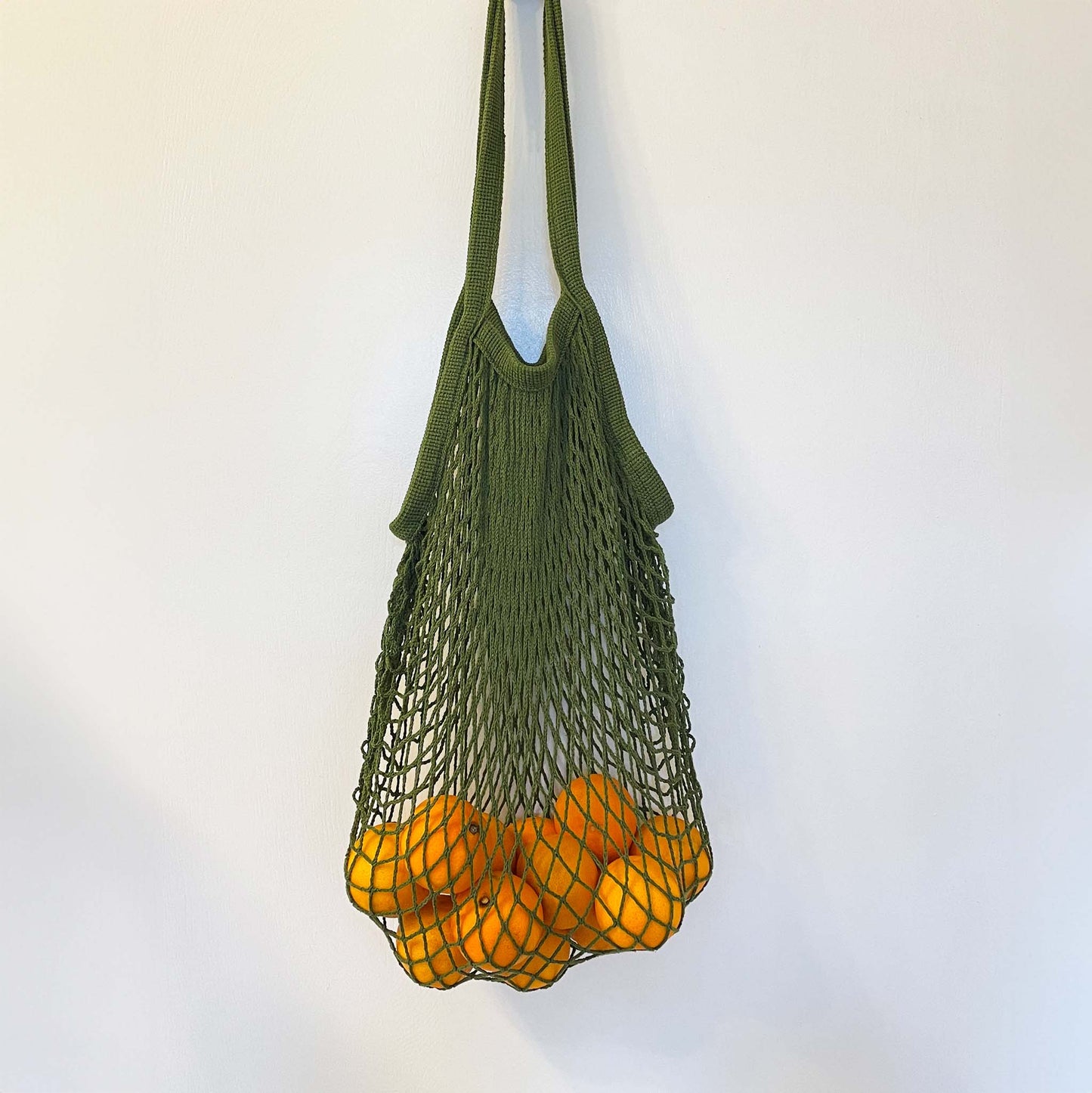 French Cotton Mesh Market Bag Short Handle, Reusable, Zero Waste