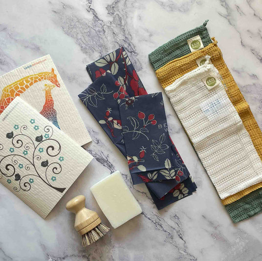 Kitchen Starter Kit - Plastic-Free, Reusable, Zero Waste