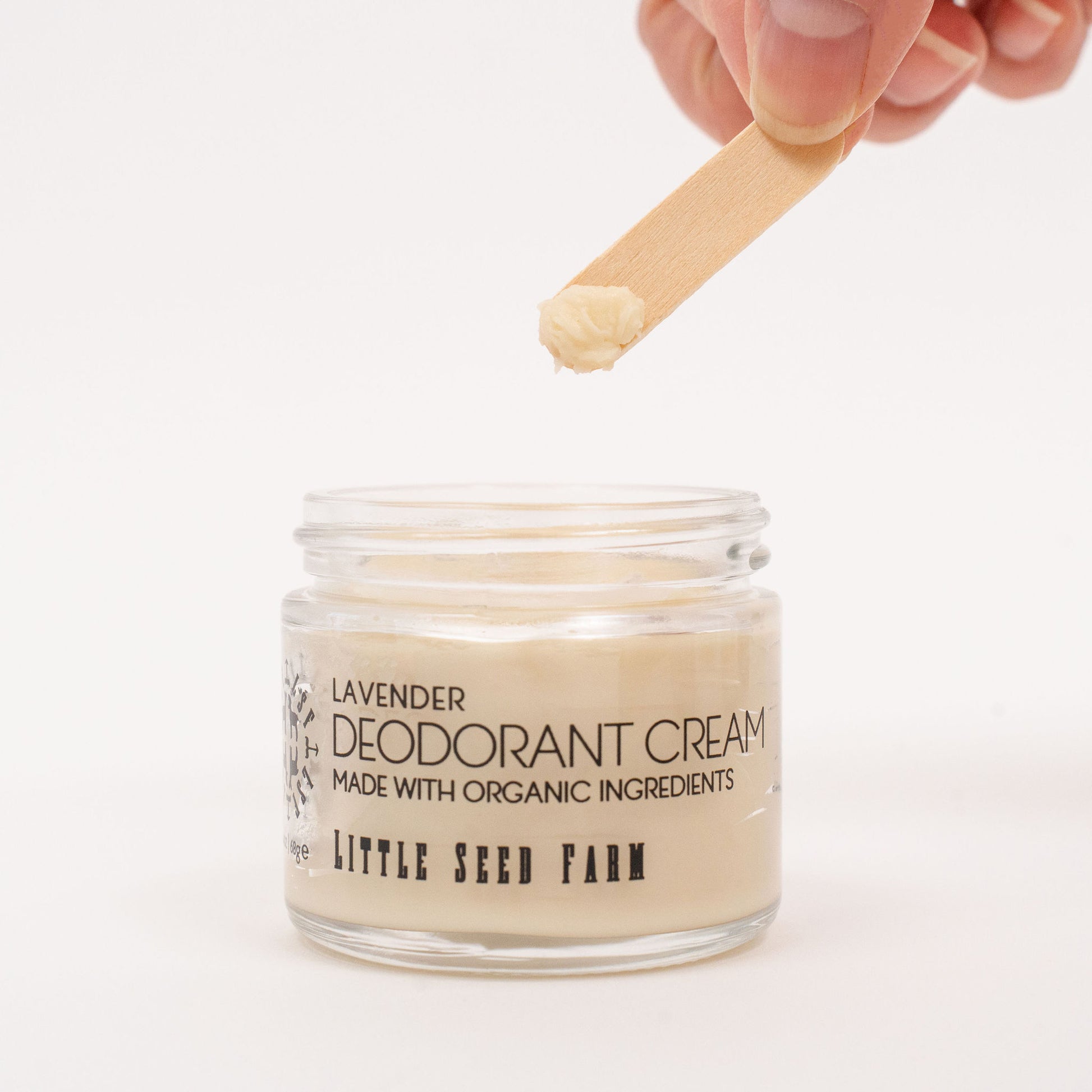Little Seed Farm Organic Deodorant Cream, Skin-Friendly, Aluminum-Free