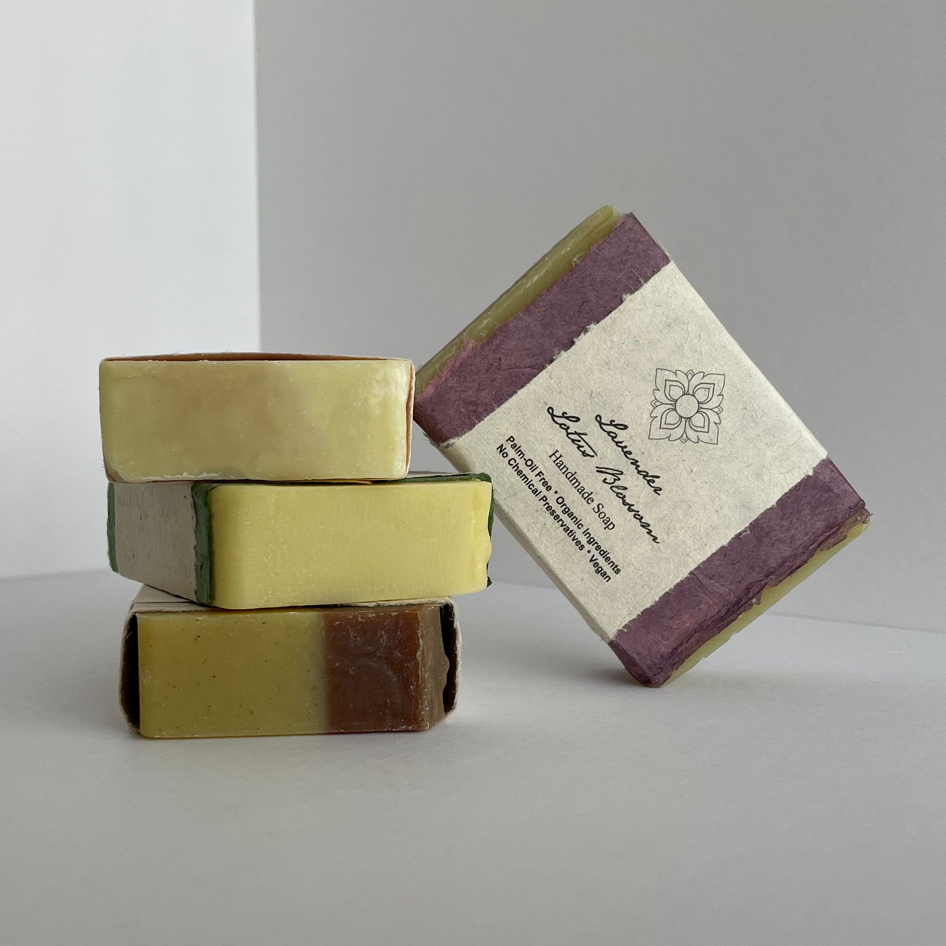lavender lotus blossom organic Body Soap Bars