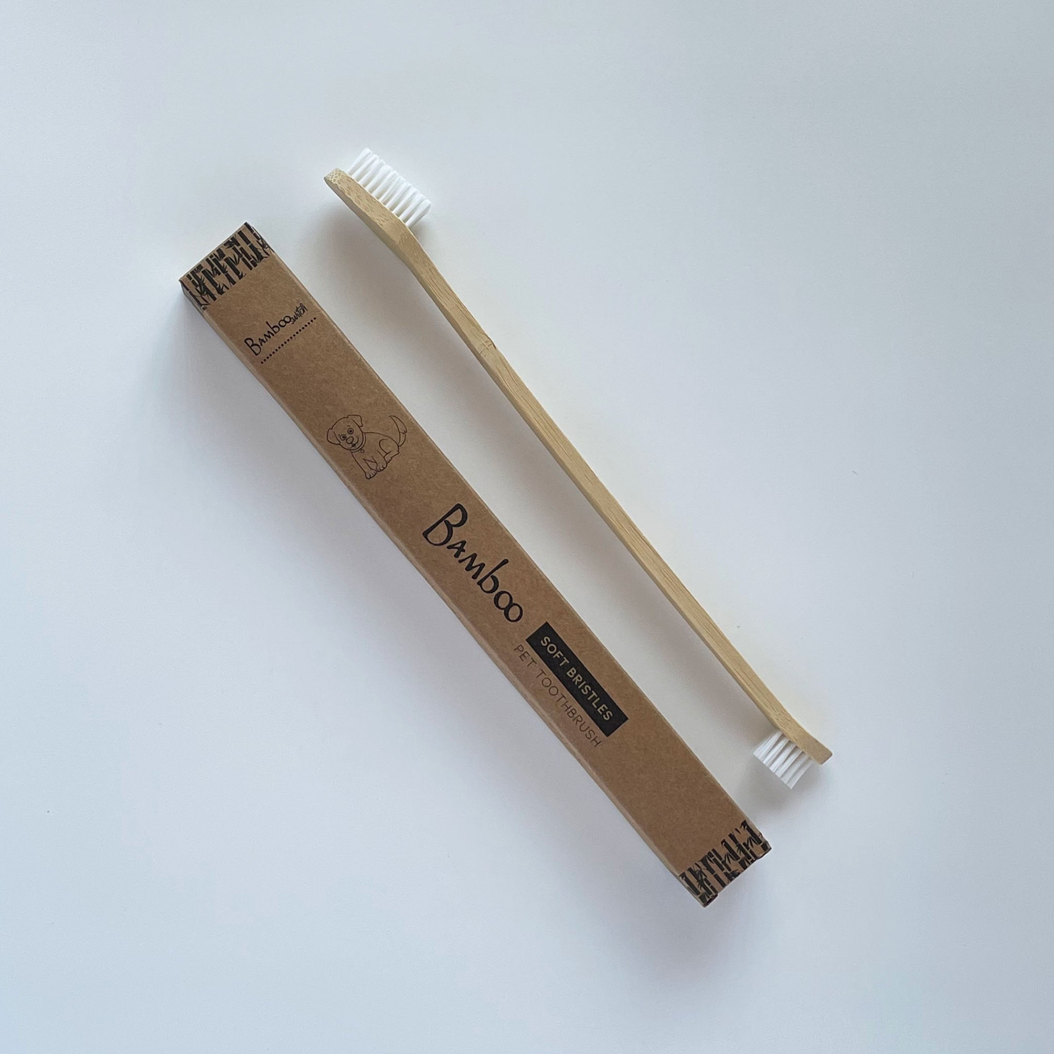 Bamboo Dog Toothbrush Compostable Ciclado