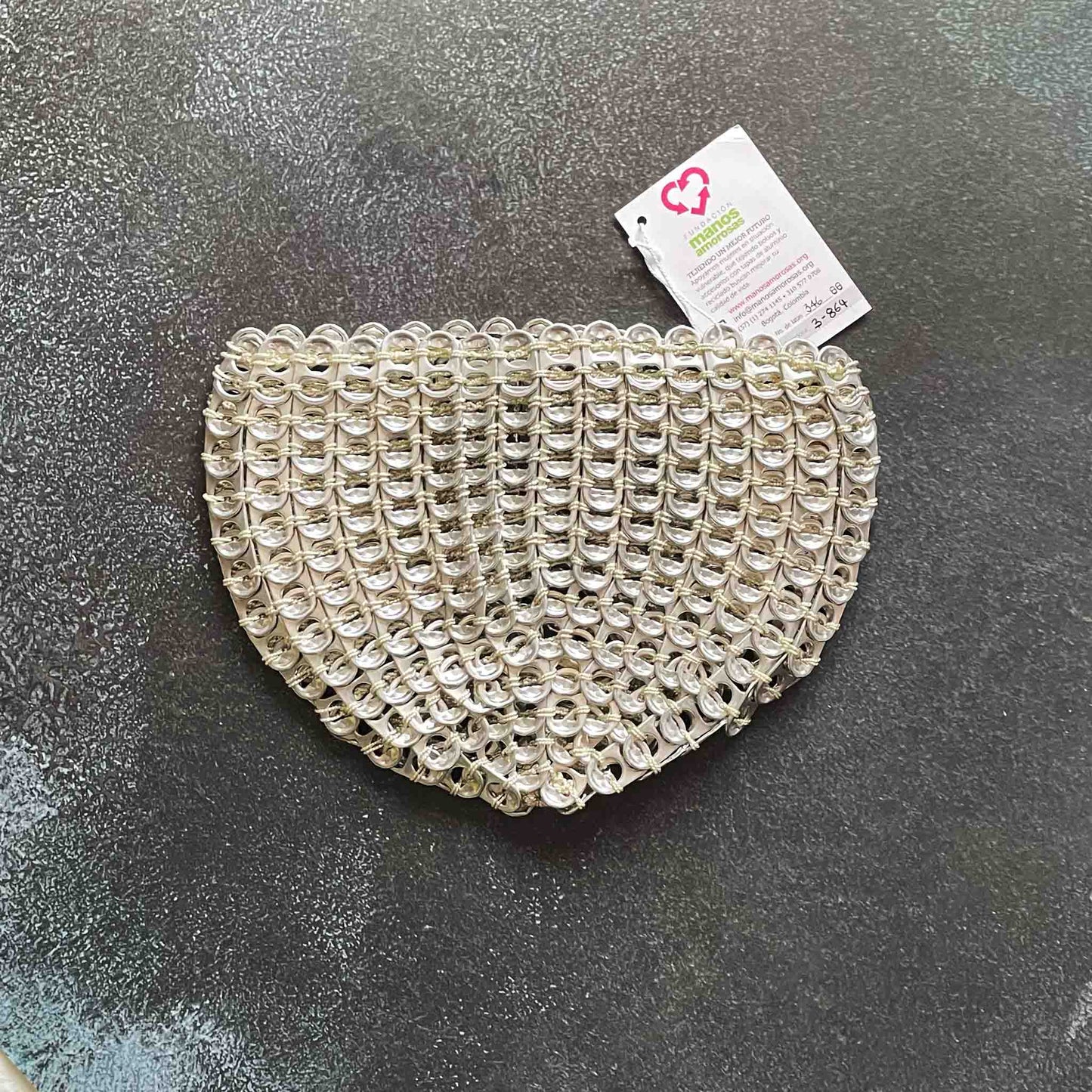 Aluminum Can Tab Bowl – Recycled, Handmade, Upcycled