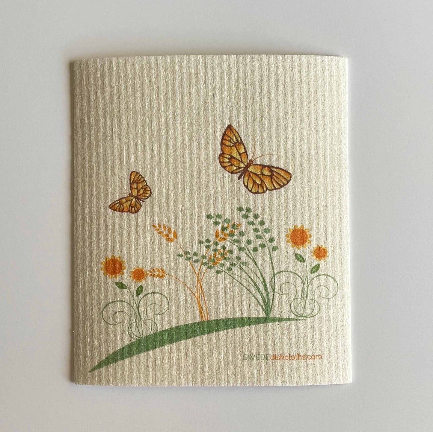 Swedish Dishcloths Two Butterflies