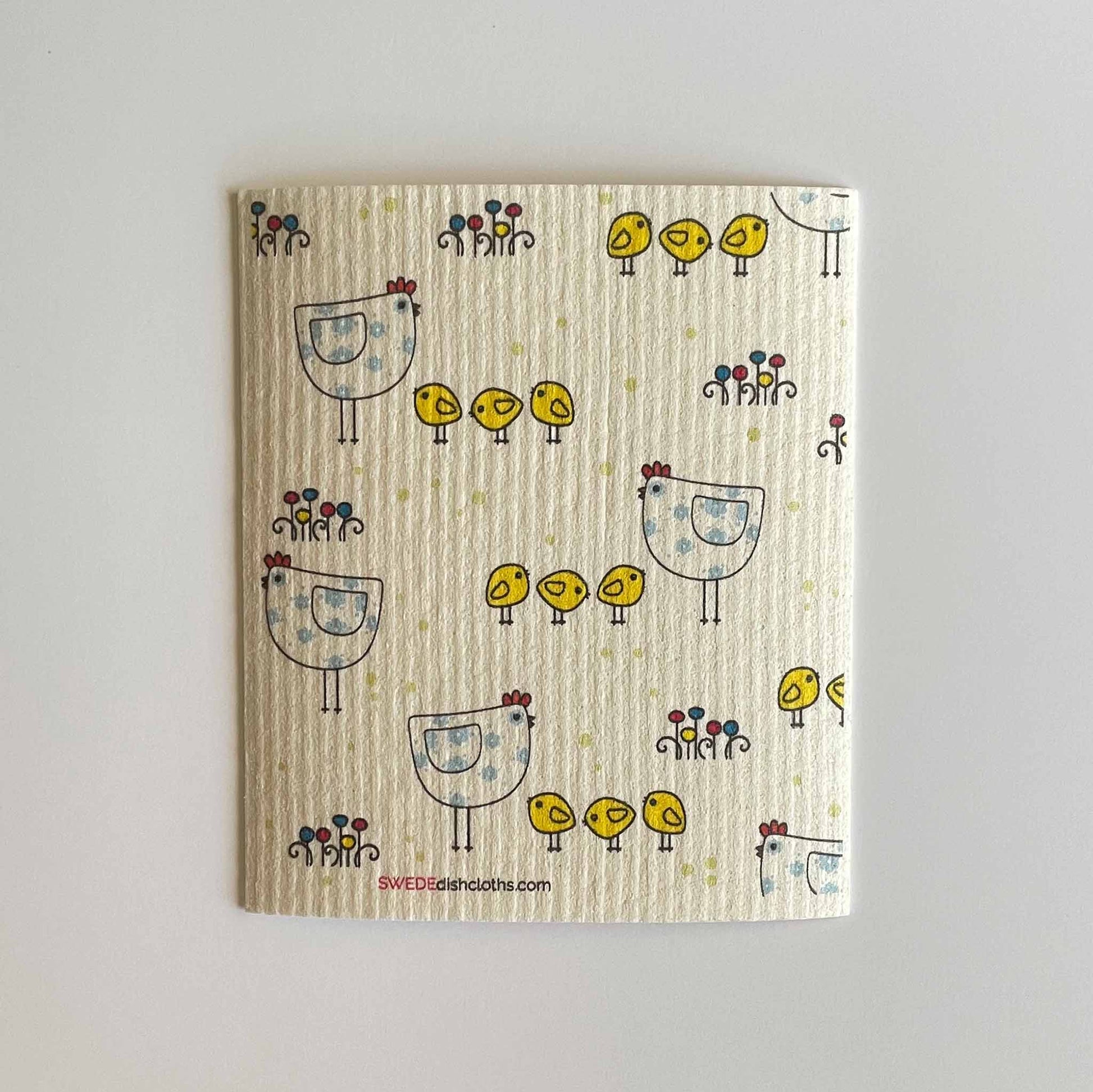 Swedish Dishcloths Chicken Family