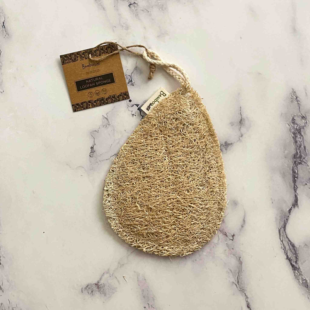 Natural Exfoliating Loofah - Plastic Free, Compostable, Zero Waste
